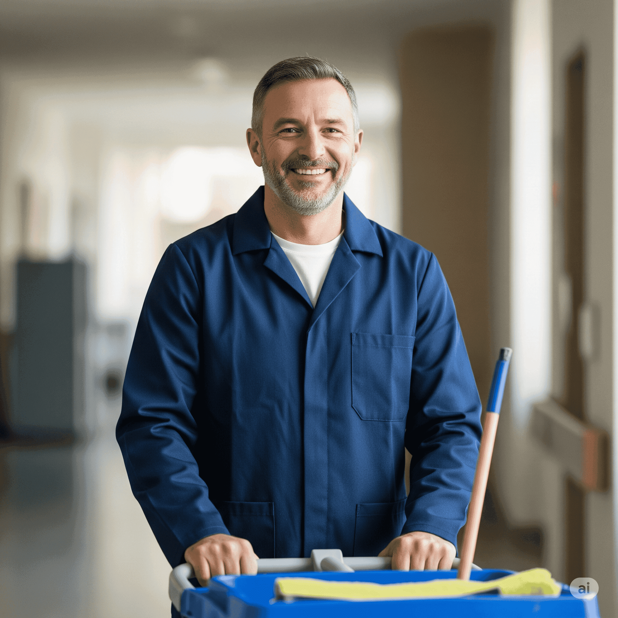 Expert à l'œuvre sur une façade vitrée